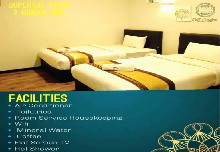 Gill Garden Boutique Hotel Малакка Номер фото